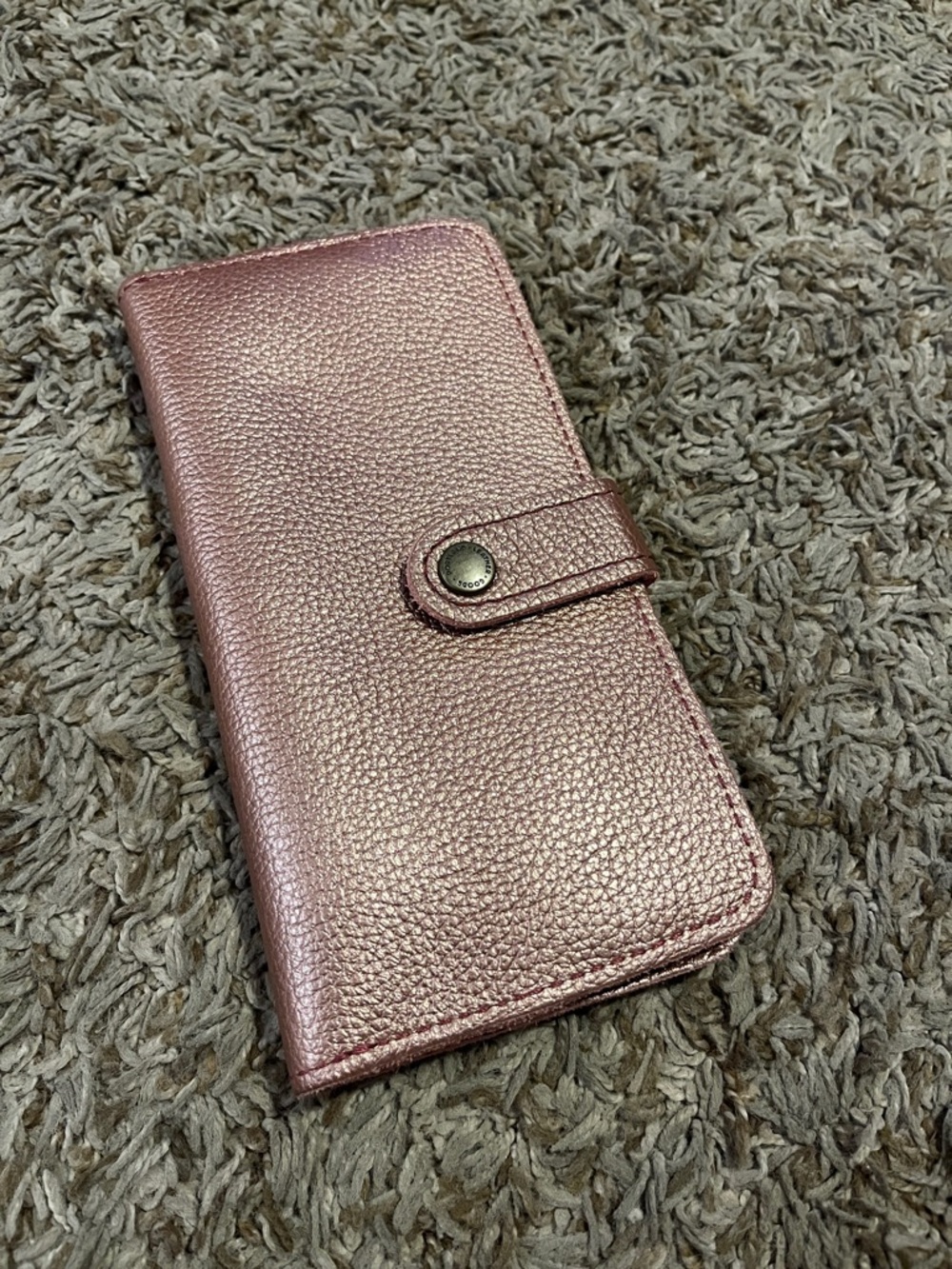 Rose Gold Wallet bifold wallet in supernova